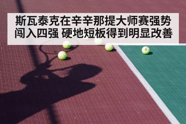 Swiatek hard court tennis